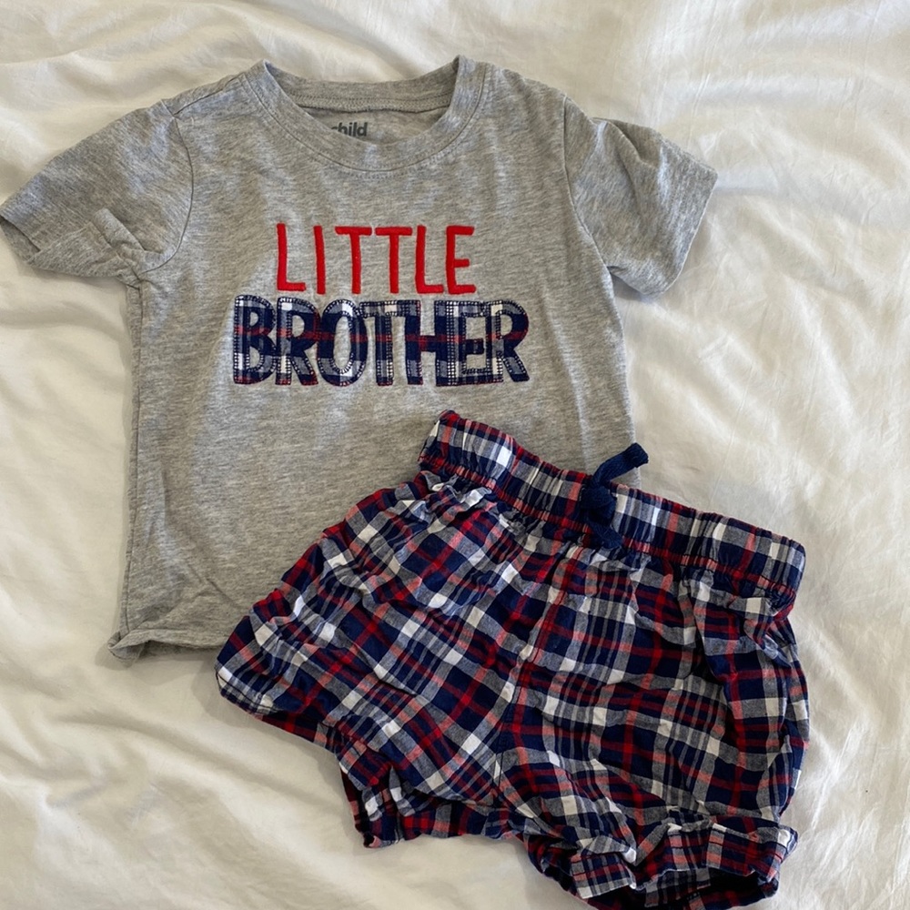 LITTLE BROTHER SHORT SET